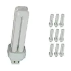 Mehrfachpackung 10x Osram Dulux D/E 13W 830 | Warmweiß - 4-Pins