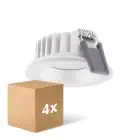 Mehrfachpackung 4x Ledvance LED  SPOT AIR FIX Aluminium  6W 480lm 36D - 927 Extra Warmweiß | Ausschnitt 68mm - IP65 - Höchste Farbwiedergabe -  Dimmbar